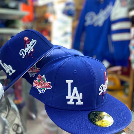 限定モデル 59FIFTY ニューエラ Newera プレスティージ LA DODGERS ドジャース MLB (15-6)