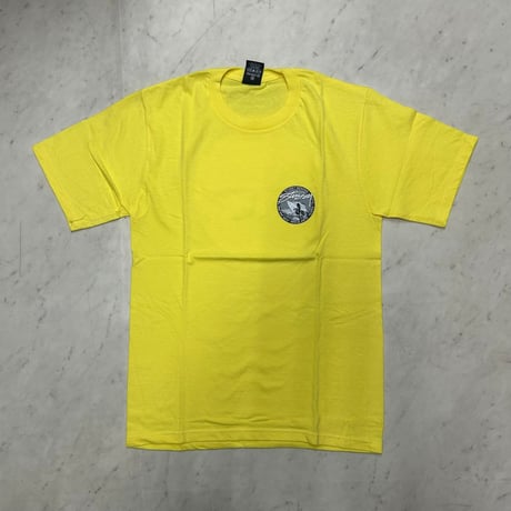 【S】 海外モデル Stussy ステューシー Surf Rydim Tee 半袖 サーフライディン Tシャツ サマーイエロー (81)