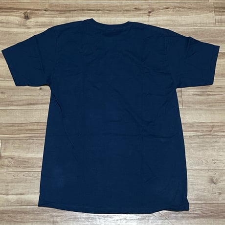 【M】 Stussy ステューシー ITP オーセンティック 半袖 Tシャツ カレッジスタイル 西海岸 ネイビー (50)