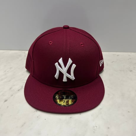 59FIFTY ニューエラ Newera ニューヨーク ヤンキース NY Yankees スペシャルカラー バーガンディ (19-30)