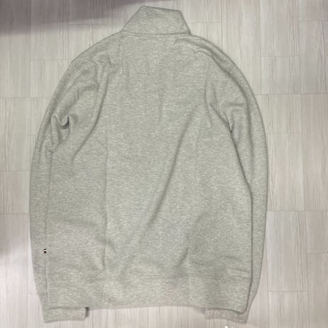 TOMMY HILFIGER USA 3/4 クオータージップ モックネック スウェットプルオーバー (R4F-4)