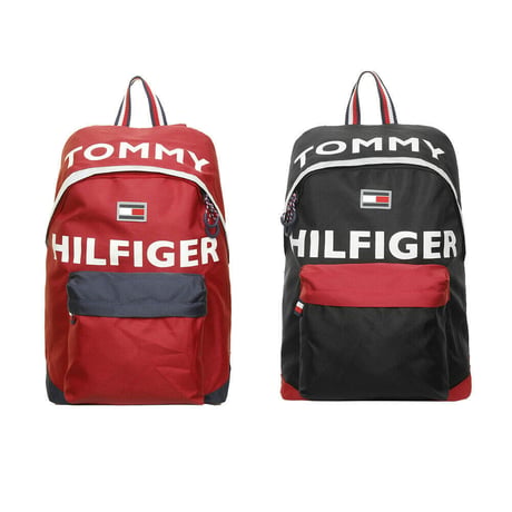 USA正規品 トミーヒルフィガー TOMMY HILFIGER バックパック 赤 レッド BIGロゴ FLAG フラッグ