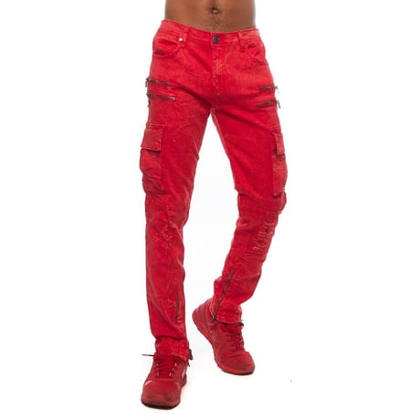 最高の履き心地 Imperious NY インぺリアス 強ストレッチ Slim Fit スリムフィット カーゴパンツ (JNS225)