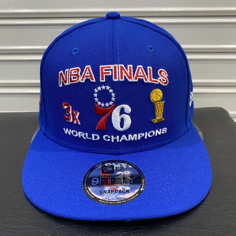 USA限定 Newera ニューエラ NBA ファイナルズ チャンピオン 9FIFTY フィラデルフィア 76ers
