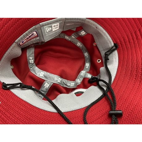 公式クラブハウスモデル NEWERA ニューエラ Reds シンシナティ レッズ BUCKET バケットハット