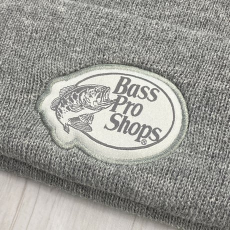 全米最大級のアウトドアブランド Bass Pro Shops バスプロショップス パッチ ニット帽 (Bps35)