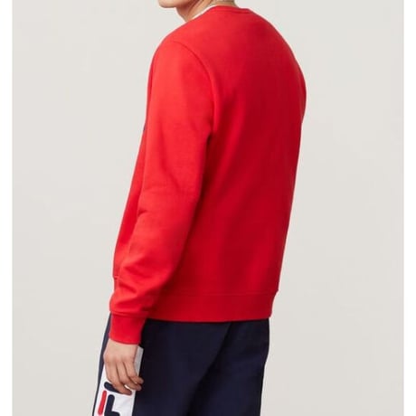 USAモデル FILA フィラ REGOLA クルーネック スウェット トレーナー 赤 90年代 オールドスクール