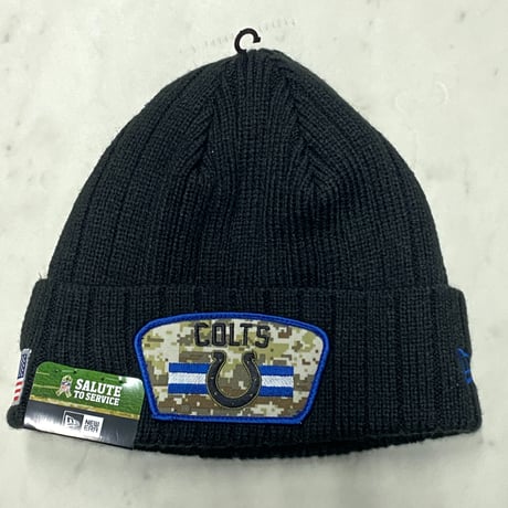 限定Salute to Service ニューエラ NEWERA ニット帽 NFL インディアナポリス コルツ Colts