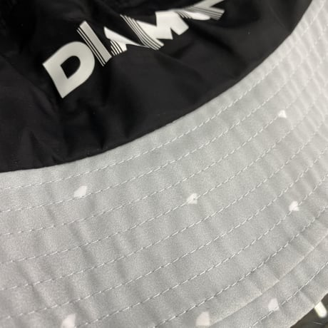 Diamond Supply Co. ダイヤモンドサプライ DECO BUCKET HAT バケットハット 黒 グレー ダイヤドット