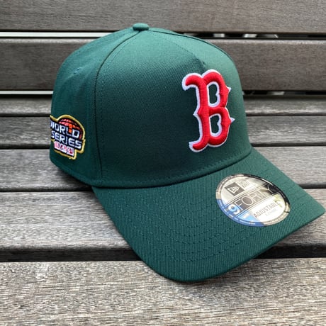 海外限定 Newera ニューエラ 9Forty Aフレーム Redsox ボストン レッドソックス 2004ワールドシリーズ記念 キャップ (940-160)