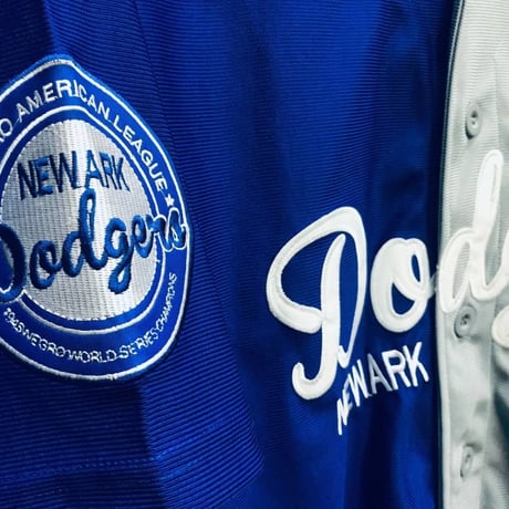 NEGRO LEAGUE ニグロリーグ Dodgers ニューアーク ドジャース ベースボールシャツ 背番号66 (HGC-BB16)