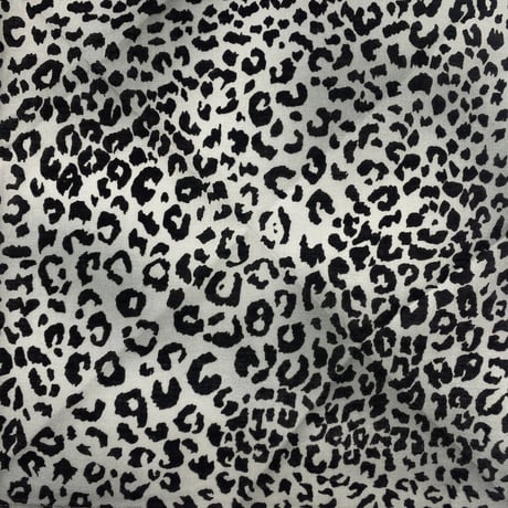 グラデーション ヒョウ柄 バンダナ Tiedye Leopard Bandana 大判サイズ 総柄 グレー (BNDN84)