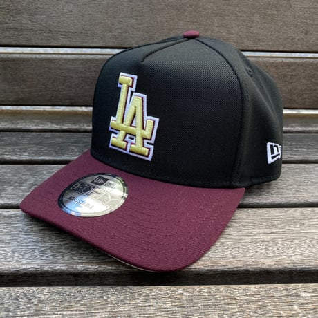 海外限定 Newera ニューエラ 9Forty Aフレーム LA Dodgers ドジャース キャップ 1958-98 40th Anniv (940-188)
