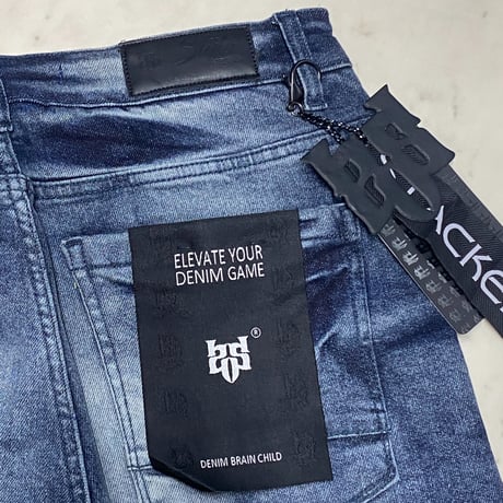 米国LAブランド Stylo Jeans LA スタイロジーンズ STACKED FLARE スタックド フレア デニム (JNS8)