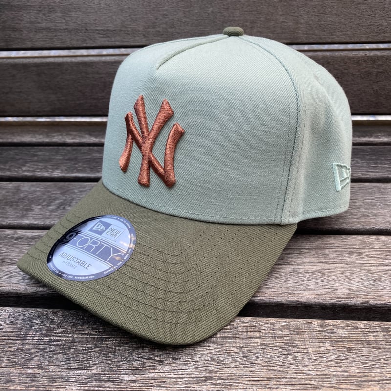 海外限定 Newera ニューエラ 9Forty Aフレーム NY Yankees