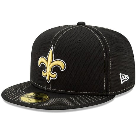 NFL 限定100周年記念 NEWERA ニューエラ SAINTS ニューオリンズ セインツ 59Fifty キャップ (21-1)