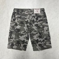 True Religion トゥルーレリジョン Camo Cargo Shorts ブッダパッチ 迷彩 カーゴショートパンツ (SJNS35)