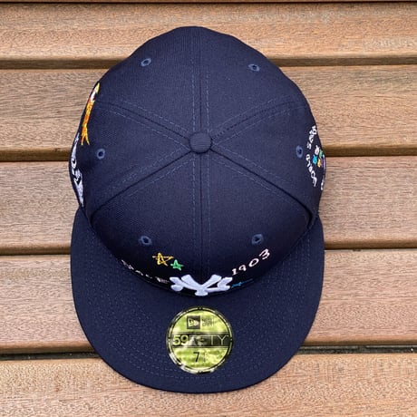 激レア USA限定 59FIFTY ニューエラ MLB ニューヨーク ヤンキース Yankees スクリブル Scribble (19-7)