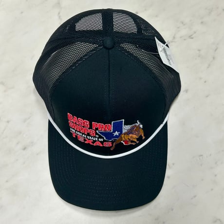 米国アウトドアブランド Bass Pro Shops バスプロショップス Great State of Texas テキサス トラッカーキャップ (Bps73)