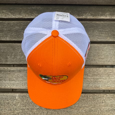 限定USA州旗パッチ Bass Pro Shops バスプロショップス 刺繍ロゴ DAYTONA, FL メッシュキャップ (Bps50)