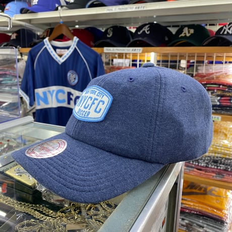 MLS メジャーリーグサッカー Mitchell&Ness ニューヨークシティFC キャップ NYCFC (MLS19)