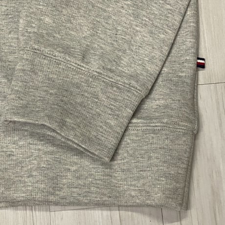 TOMMY HILFIGER USA 3/4 クオータージップ モックネック スウェットプルオーバー (R4F-4)