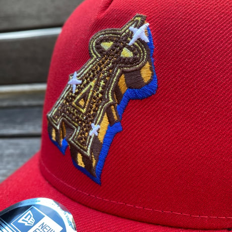USA限定 NEWERA ニューエラ 9Forty M-Crown Aフレーム Angels エンゼルス EMBLEM スナップバックキャップ (940-253)