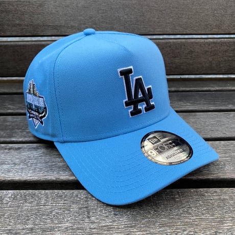 海外限定 Newera ニューエラ 9Forty Aフレーム LA Dodgers ドジャース 40th Anniv キャップ (940-323)