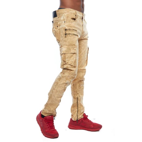 最高の履き心地 Imperious NY インぺリアス 強ストレッチ Slim Fit スリムフィット カーゴパンツ (JNS85)