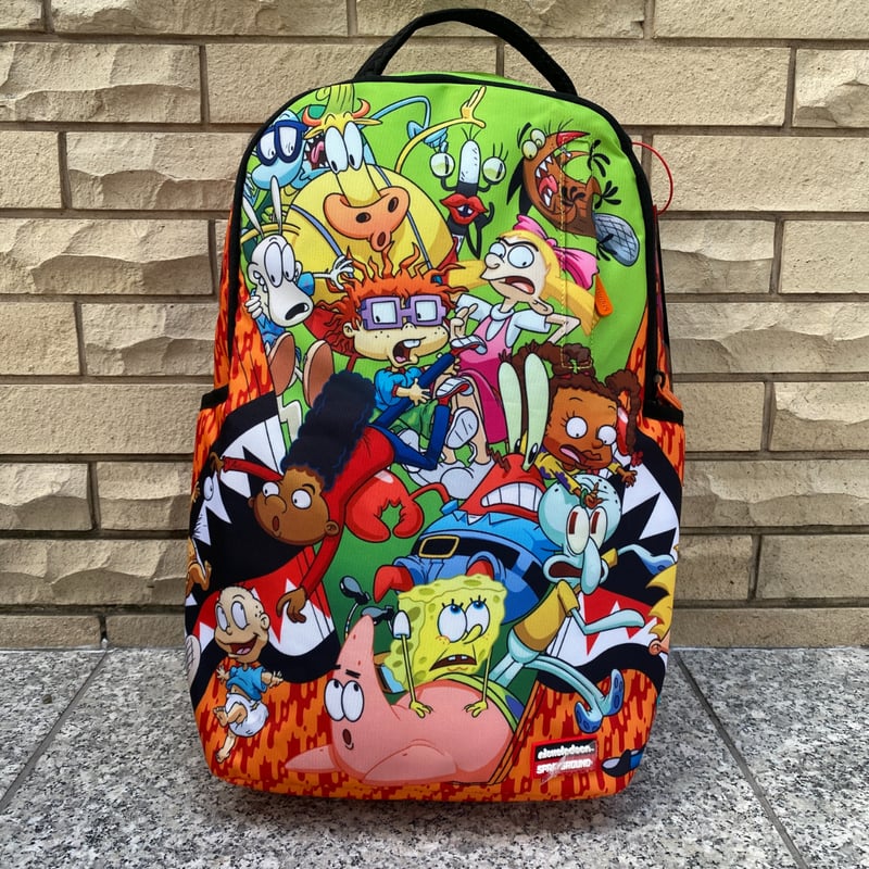 【美品】SPRAYGROUND ニコロデオンコラボリュック 90s NICK TOON TAG TAKEOVER BACKPACK – SPRAYGROUND®