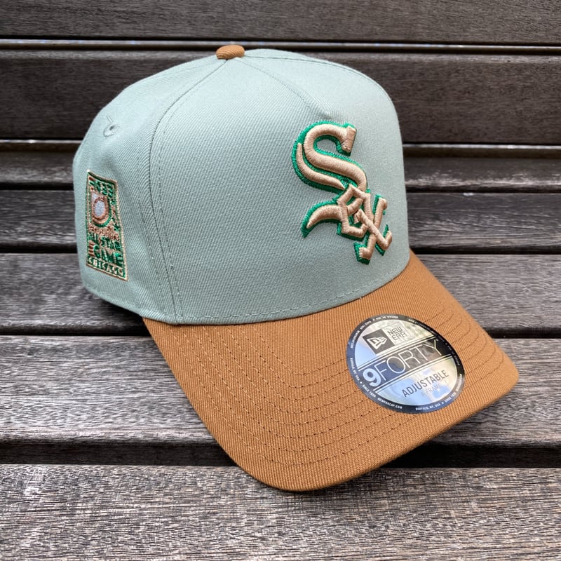 海外限定 Newera ニューエラ 9Forty Aフレーム Whitesox シカゴ ホワイ