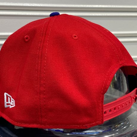 USA限定 Newera ニューエラ 9FIFTY アップサイドダウンロゴ スナップバック MLB フィリーズ