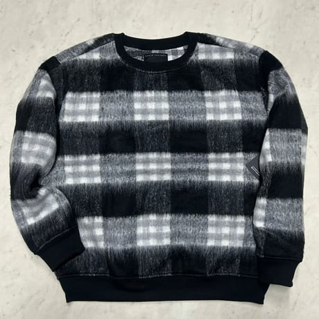 ニュージャージー発 Copper Rivet コッパーリベット BRUSHED FLANNEL CREWNECK フランネル クルーネック 黒 (TOP3)