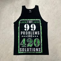 LA発 Shaka Wear アンダーグラウンド グラフィックデザイン タンクトップ 420 黒 (GTT1)