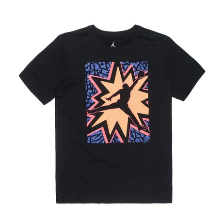 USAモデル 限定 1点のみ 【M】 NIKE ナイキ JORDAN ジョーダン BOOM POW ZAP Tシャツ  黒