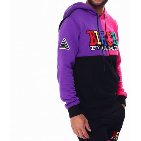 USA限定 BLACK PYRAMID ブラックピラミッド 90s スウェット上下 セットアップ オールドスクール