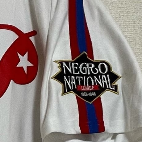 NEGRO LEAGUE 二グロリーグ Stars フィラデルフィア スターズ BBシャツ ユニフォーム ボタン ＃3