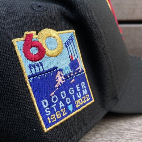 海外限定 Newera ニューエラ 9Forty Aフレーム LA Dodgers ドジャース キャップ 60th anniv  (940-111)