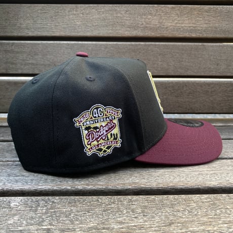 海外限定 Newera ニューエラ 9Forty Aフレーム LA Dodgers ドジャース キャップ 1958-98 40th Anniv (940-188)