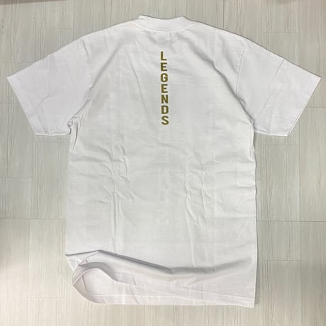LA発 ニプシー コービー Legends アンダーグラウンド グラフィック ヘビーウェイト Tシャツ 白 (GTS96)