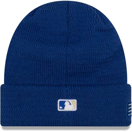 NEWERA ニューエラ MLB ニット帽 KC カンザスシティ Royals ロイヤルズ 青  YOUTH 防寒