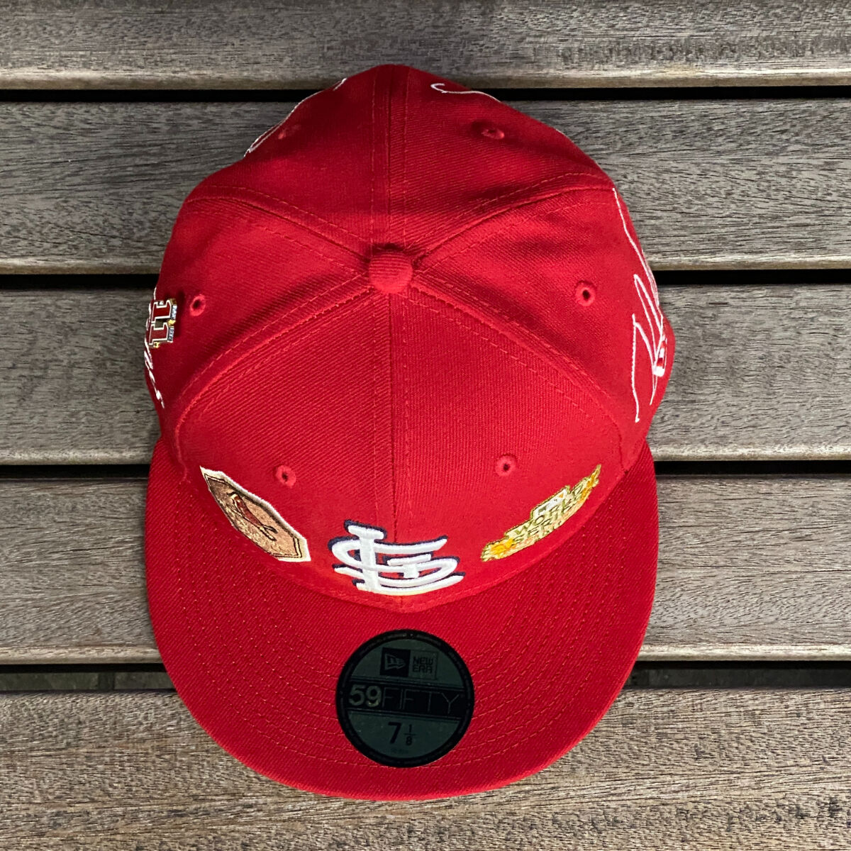 【海外限定】ニューエラ セントルイスカージナルス 59FIFTY レッド 数量限定 59FIFTY ニューエラUSA セントルイス カージナルス