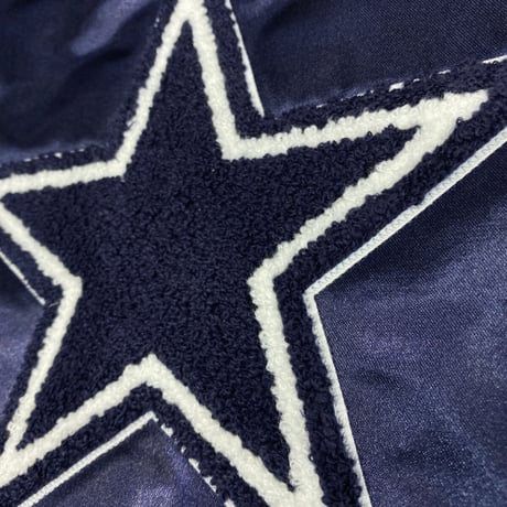 Mitchell&Ness ミッチェル&ネス NFL ダラス カウボーイズ サテン スタジアムジャンパー