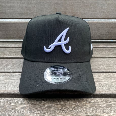 USA仕様 Newera ニューエラ 9Forty A-Frame Aフレーム ATL Braves ブレーブス WON キャップ (940-44)