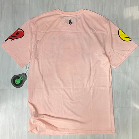 USAブランド GOAT Solo ゴートソロ TRUST NO ONE ベア 半袖 Tシャツ ピンク　(GT2)