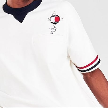 限定コレクション TOMMY JEANS スペースジャム LooneyTunes スウェット 半袖 Tシャツ