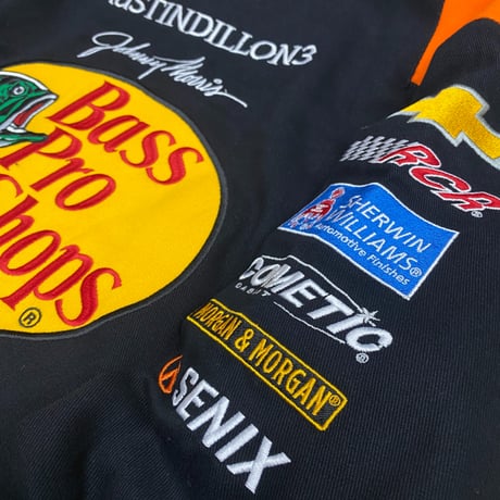 NASCAR ナスカー JHデザイン Bass Pro Shops バスプロショップス レーシングジャケット Austin オースティン ディロン (NSCR31)