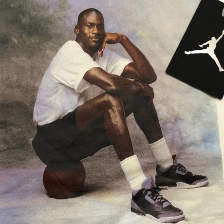 AJ3 30周年記念Tシャツ  NIKE ナイキ JORDAN3 ジョーダン Black Cement ブラックセメント Tシャツ (AJ11)