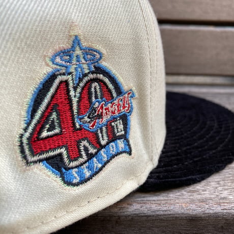 USA限定 NEWERA ロサンゼルス エンゼルス LA ANGELS クーパーズタウン 59FIFTY (14-15)