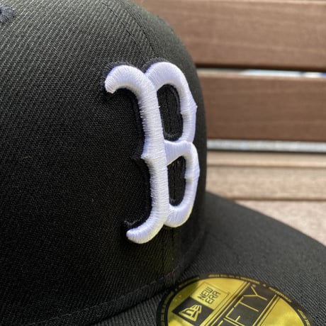 59FIFTY ニューエラ Newera ボストン レッドソックス Redsox ブラックエディション MLB (4-6)